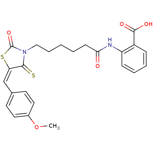 Chemical structure of BindingDB Monomer ID 80943