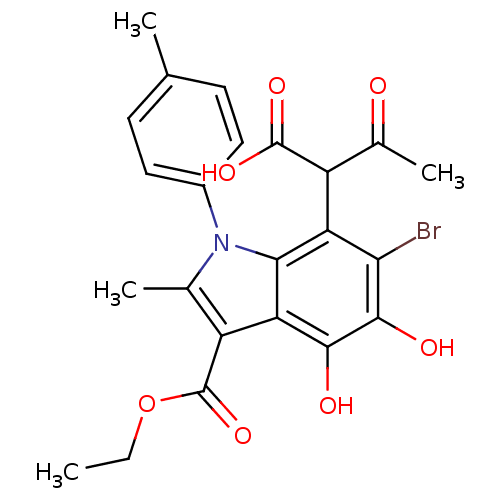 Chemical structure of BindingDB Monomer ID 81027
