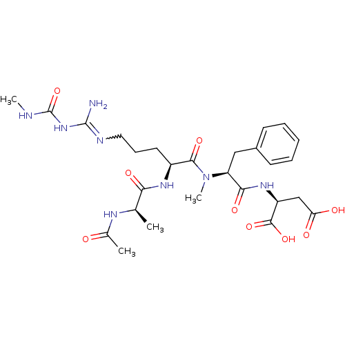 Chemical structure of BindingDB Monomer ID 81341