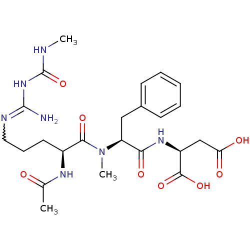 Chemical structure of BindingDB Monomer ID 81342