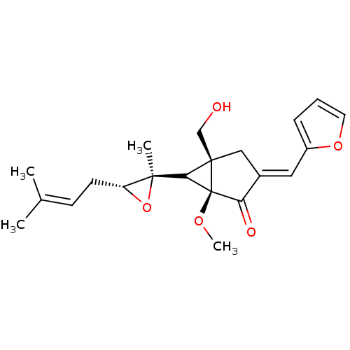 Chemical structure of BindingDB Monomer ID 81354