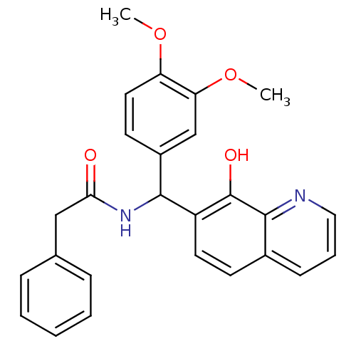 Chemical structure of BindingDB Monomer ID 81389