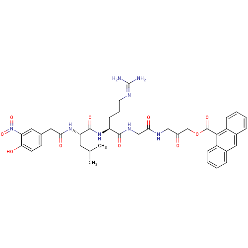 Chemical structure of BindingDB Monomer ID 81517