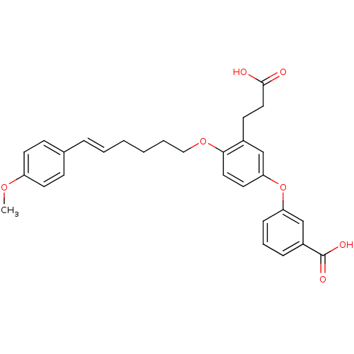 Chemical structure of BindingDB Monomer ID 81522