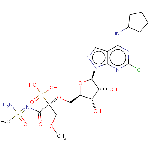 Chemical structure of BindingDB Monomer ID 81543