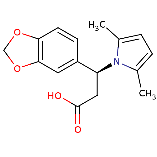 Chemical structure of BindingDB Monomer ID 81553