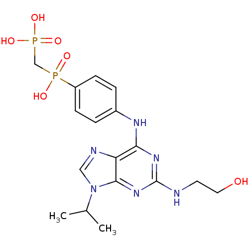 Chemical structure of BindingDB Monomer ID 81621