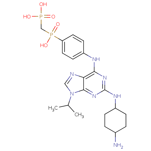 Chemical structure of BindingDB Monomer ID 81622