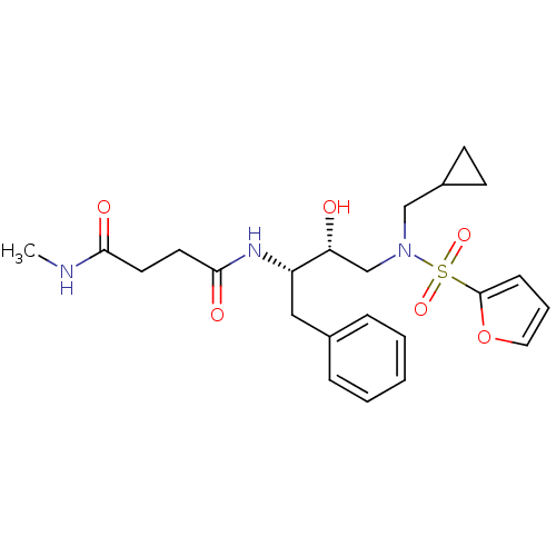 Chemical structure of BindingDB Monomer ID 81673
