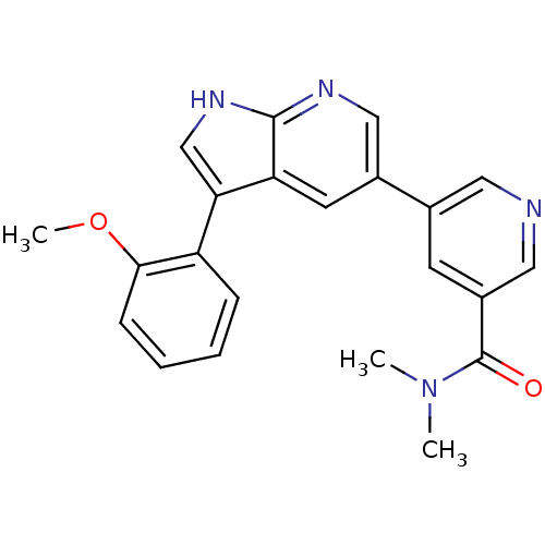 Chemical structure of BindingDB Monomer ID 81734