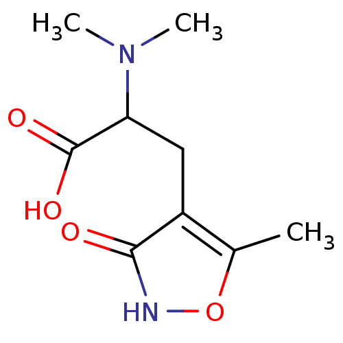 Chemical structure of BindingDB Monomer ID 81876