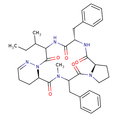 Chemical structure of BindingDB Monomer ID 81892