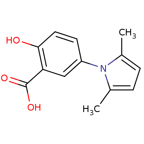 Chemical structure of BindingDB Monomer ID 82190