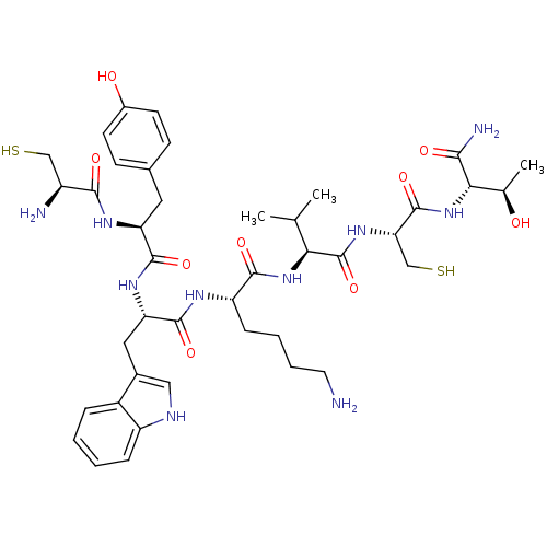Chemical structure of BindingDB Monomer ID 82254