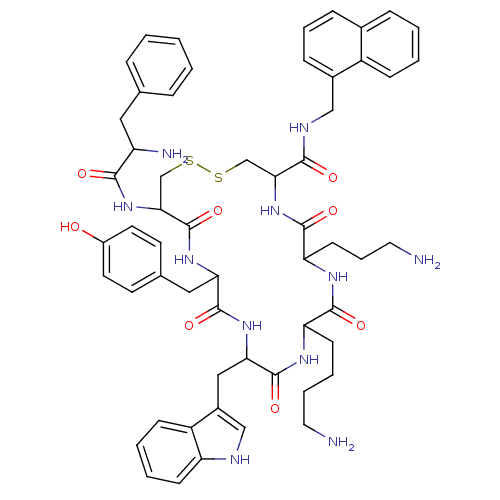 Chemical structure of BindingDB Monomer ID 82255