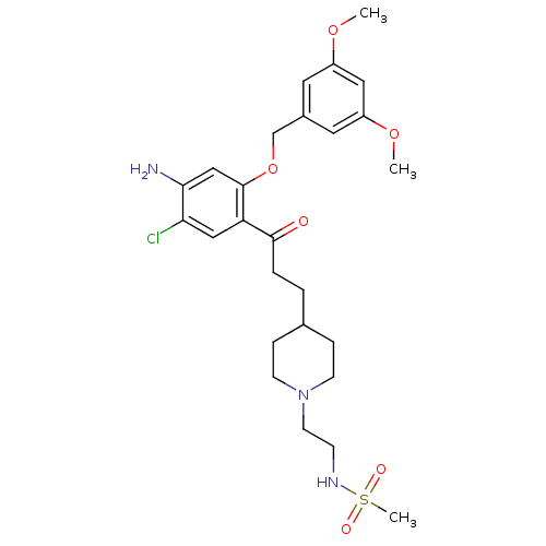 Chemical structure of BindingDB Monomer ID 82273