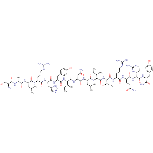 Chemical structure of BindingDB Monomer ID 82281