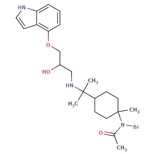 Chemical structure of BindingDB Monomer ID 82303