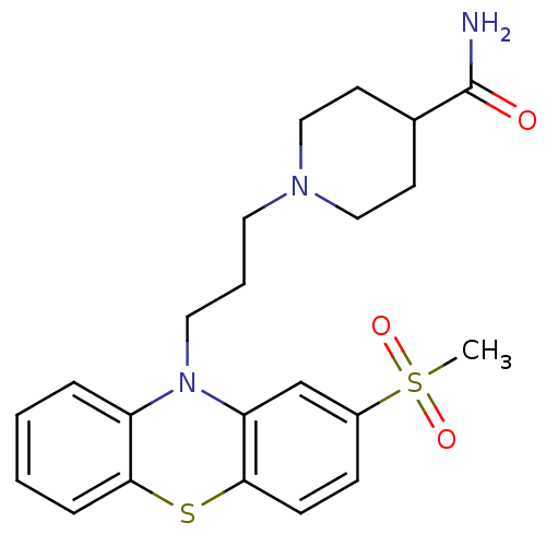 Chemical structure of BindingDB Monomer ID 82383