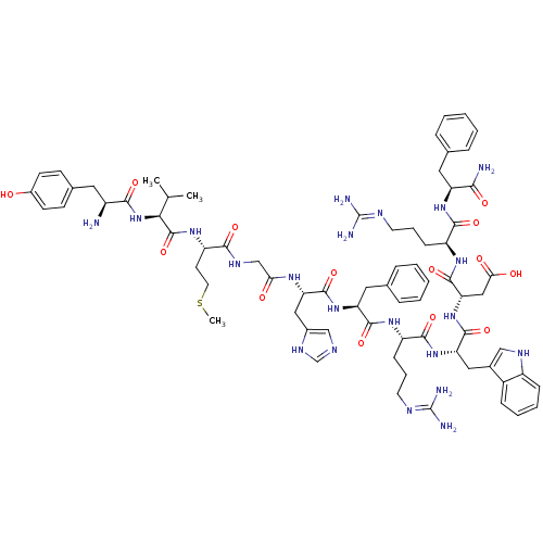 Chemical structure of BindingDB Monomer ID 82407