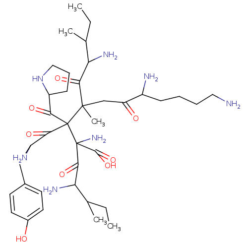 Chemical structure of BindingDB Monomer ID 82418