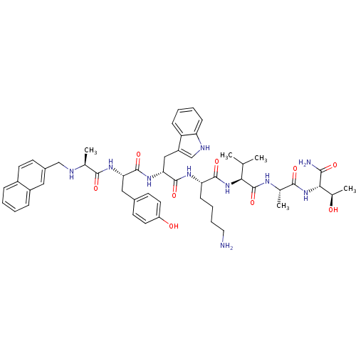 Chemical structure of BindingDB Monomer ID 82458