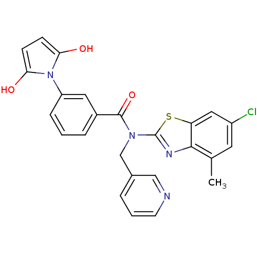 Chemical structure of BindingDB Monomer ID 82580