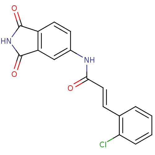 Chemical structure of BindingDB Monomer ID 82821
