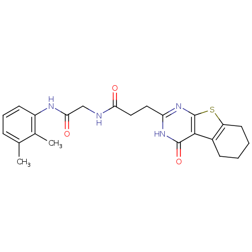 Chemical structure of BindingDB Monomer ID 83086