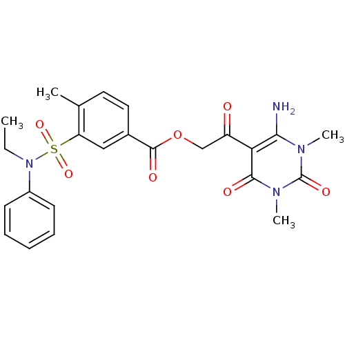 Chemical structure of BindingDB Monomer ID 83125