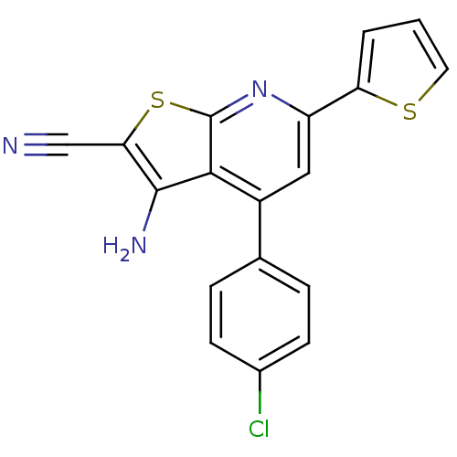 Chemical structure of BindingDB Monomer ID 83216