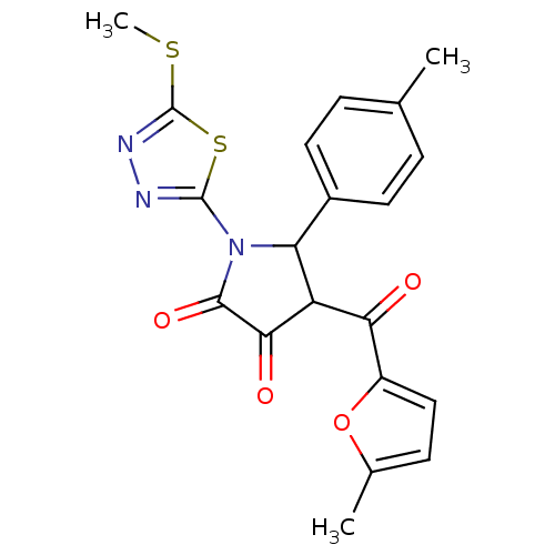 Chemical structure of BindingDB Monomer ID 83673