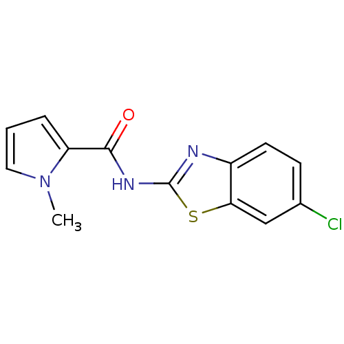 Chemical structure of BindingDB Monomer ID 84043