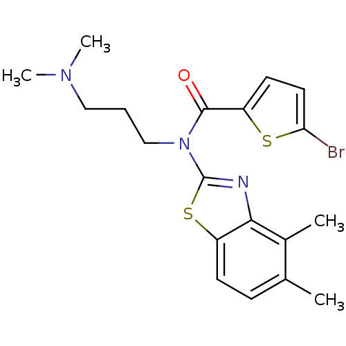 Chemical structure of BindingDB Monomer ID 84117