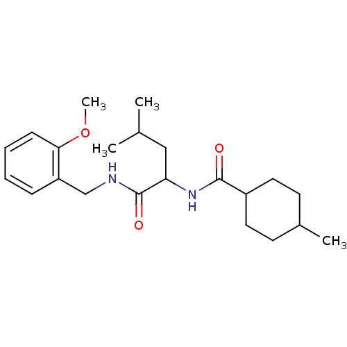 Chemical structure of BindingDB Monomer ID 84160