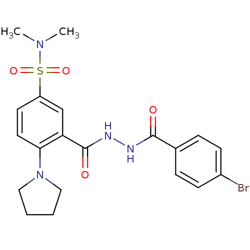 Chemical structure of BindingDB Monomer ID 84191