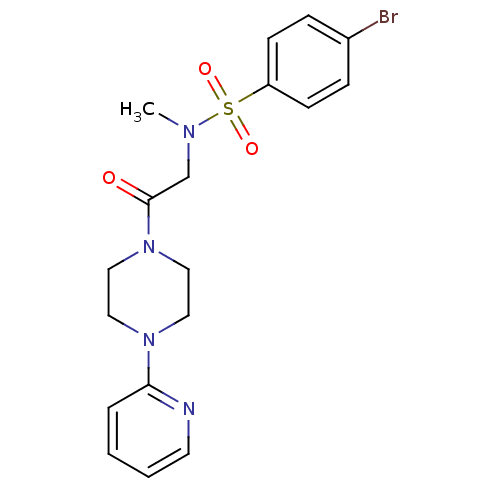Chemical structure of BindingDB Monomer ID 84207