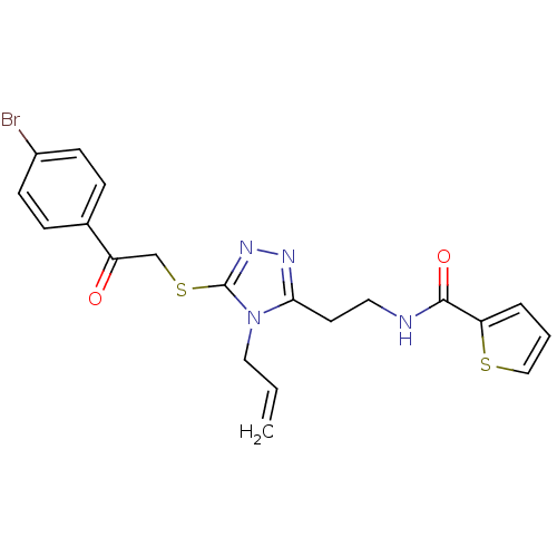 Chemical structure of BindingDB Monomer ID 84230