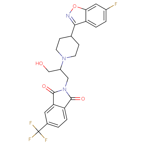 Chemical structure of BindingDB Monomer ID 84455