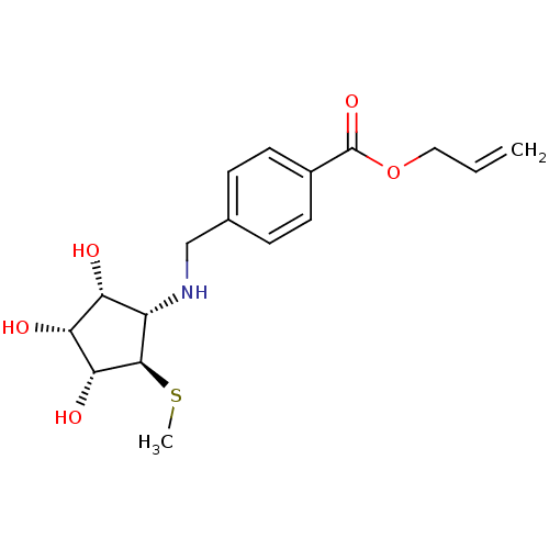 Chemical structure of BindingDB Monomer ID 84467