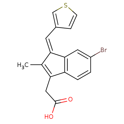 Chemical structure of BindingDB Monomer ID 84522