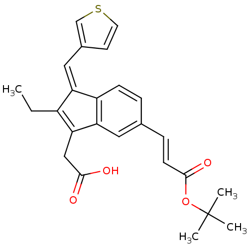 Chemical structure of BindingDB Monomer ID 84526