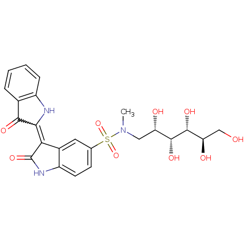 Chemical structure of BindingDB Monomer ID 84540