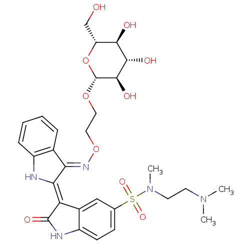 Chemical structure of BindingDB Monomer ID 84543