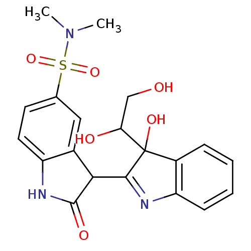 Chemical structure of BindingDB Monomer ID 84550