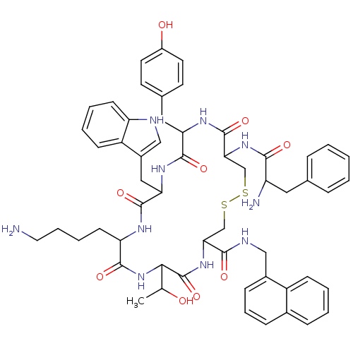 Chemical structure of BindingDB Monomer ID 84630
