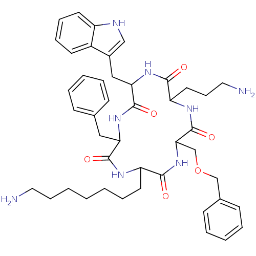 Chemical structure of BindingDB Monomer ID 84644