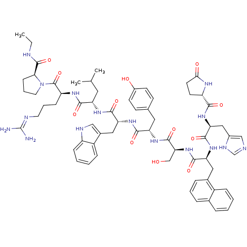 Chemical structure of BindingDB Monomer ID 84708