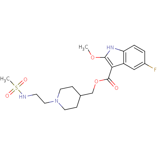 Chemical structure of BindingDB Monomer ID 85020
