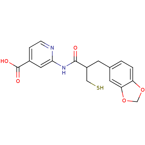 Chemical structure of BindingDB Monomer ID 85430